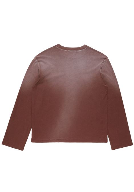 logo tee relaxed fit unisex brown ACNE STUDIOS | CL0197ADN